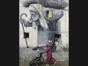 6/7 Some street art in Casablanca, Morocco, photographed by Catherine Huang. 